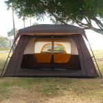 KTT Extra Large Waterproof Cabin Tent for Camping