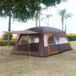 KTT Extra Large Waterproof Cabin Tent for Camping