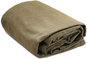 WHITEDUCK Heavy Duty Waterproof Canvas Tarp 6x8