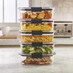 Rubbermaid Brilliance BPA-Free Food Storage Containers 5-Pack