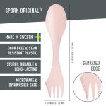 Light My Fire 3-in-1 Spork Utensil Set, 2-Pack