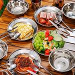 29-Piece Stainless Steel Camping Utensil Set