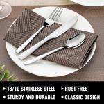 Hiware 48-Piece Stainless Steel Cutlery Set
