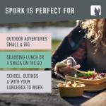 Light My Fire 3-in-1 Spork Utensil Set, 2-Pack