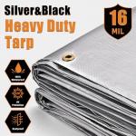 Heavy Duty Waterproof Tarp for Camping and Outdoors