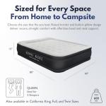 King Koil Queen Plush Air Mattress with Pump