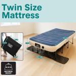 SereneLife Twin Self-Inflating Air Mattress with Frame
