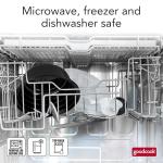 GoodCook BPA Free Meal Prep Bowls with Dressing Cups