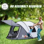 Waterproof Instant Pop Up Tent for 2 Campers