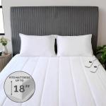 Queen Heated Mattress Pad with 12 Heat Settings