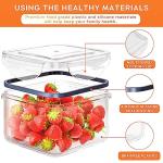 40 Stackable Food Storage Containers with Lids