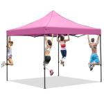 10'x10' Pop-Up Canopy Tent for Events - Pink