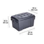 Plano Sportsman Lockable Storage Trunk - 56 Quart