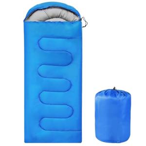 Waterproof Sleeping Bag for All Seasons - Blue