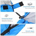Waterproof Sleeping Bag for All Seasons - Blue