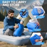 Waterproof Sleeping Bag for All Seasons - Blue