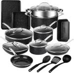 Granitestone 20-Piece Non-Stick Cookware Set