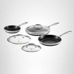HexClad Nonstick 6-Piece Fry Pan Set