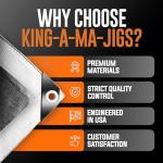 Heavy Duty 12x12 Waterproof Tarp - UV Resistant