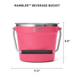 YETI Rambler Insulated Beverage Bucket, Tropical Pink