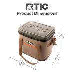 RTIC Soft Pack 30 Cooler - Tan