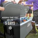 100L Coleman Rolling Ice Chest - Rock Color