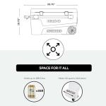 IGLOO Glide 110 Portable Cooler with Wheels