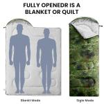 FARLAND 20℉ Sleeping Bags for Camping and Hiking