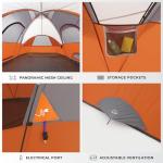 Core 9-Person Family Dome Tent, Orange
