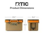 RTIC 52 Quart Ultra-Light Portable Cooler
