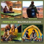 Yuzonc Ultralight Inflatable Camping Sleeping Pad with Pillow