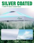 10x10 Instant Pop Up Canopy Tent with Weights