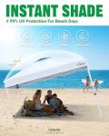 10x10 Instant Pop Up Canopy Tent with Weights