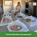 17x17 Pop-Up Mesh Food Covers - 6 Pack