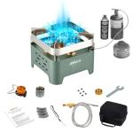 Compact Outdoor Camping Stove with Carrying Case