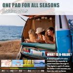 Electric Self-Inflating Camping Sleeping Pad with Pillow