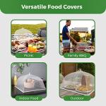 17x17 Pop-Up Mesh Food Covers - 6 Pack