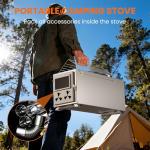 Portable Stainless Steel Wood Burning Camping Stove