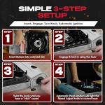 Portable Butane Camping Stove with Fuel Canisters