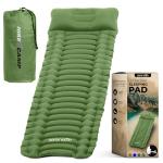 SereneLife Compact Sleeping Pad with Pillow for Camping