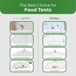 17x17 Pop-Up Mesh Food Covers - 6 Pack