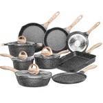 Nonstick Camping Cookware Set, 20 Pcs