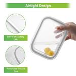 HOMBERKING 18-Piece Airtight Glass Food Storage Set