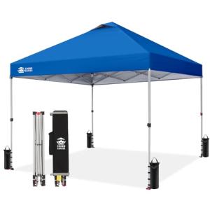 CROWN SHADES 10x10 Pop Up Sun Canopy Tent