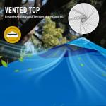 CROWN SHADES 10x10 Pop Up Sun Canopy Tent