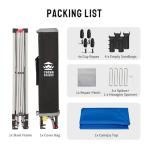 CROWN SHADES 10x10 Pop Up Sun Canopy Tent