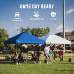 CROWN SHADES 10x10 Pop Up Sun Canopy Tent