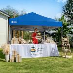 Crown Shades 8x8 Pop Up Canopy Tent (Blue)