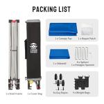 Crown Shades 8x8 Pop Up Canopy Tent (Blue)