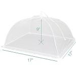 17x17 Pop-Up Mesh Food Covers - 6 Pack
